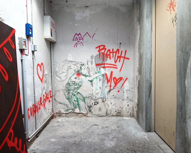 Mur de graffitis