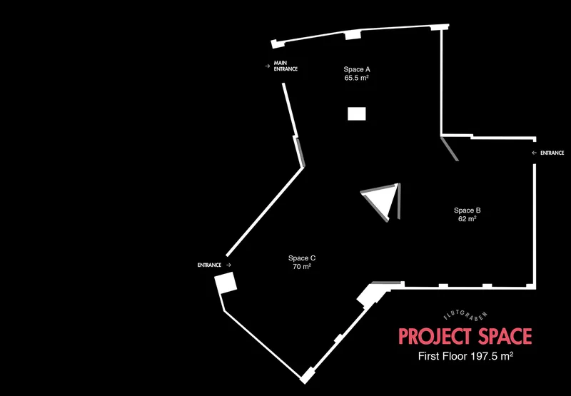 Projektraum — floor plan